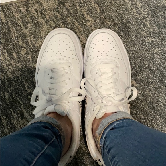 nike low vision leopard